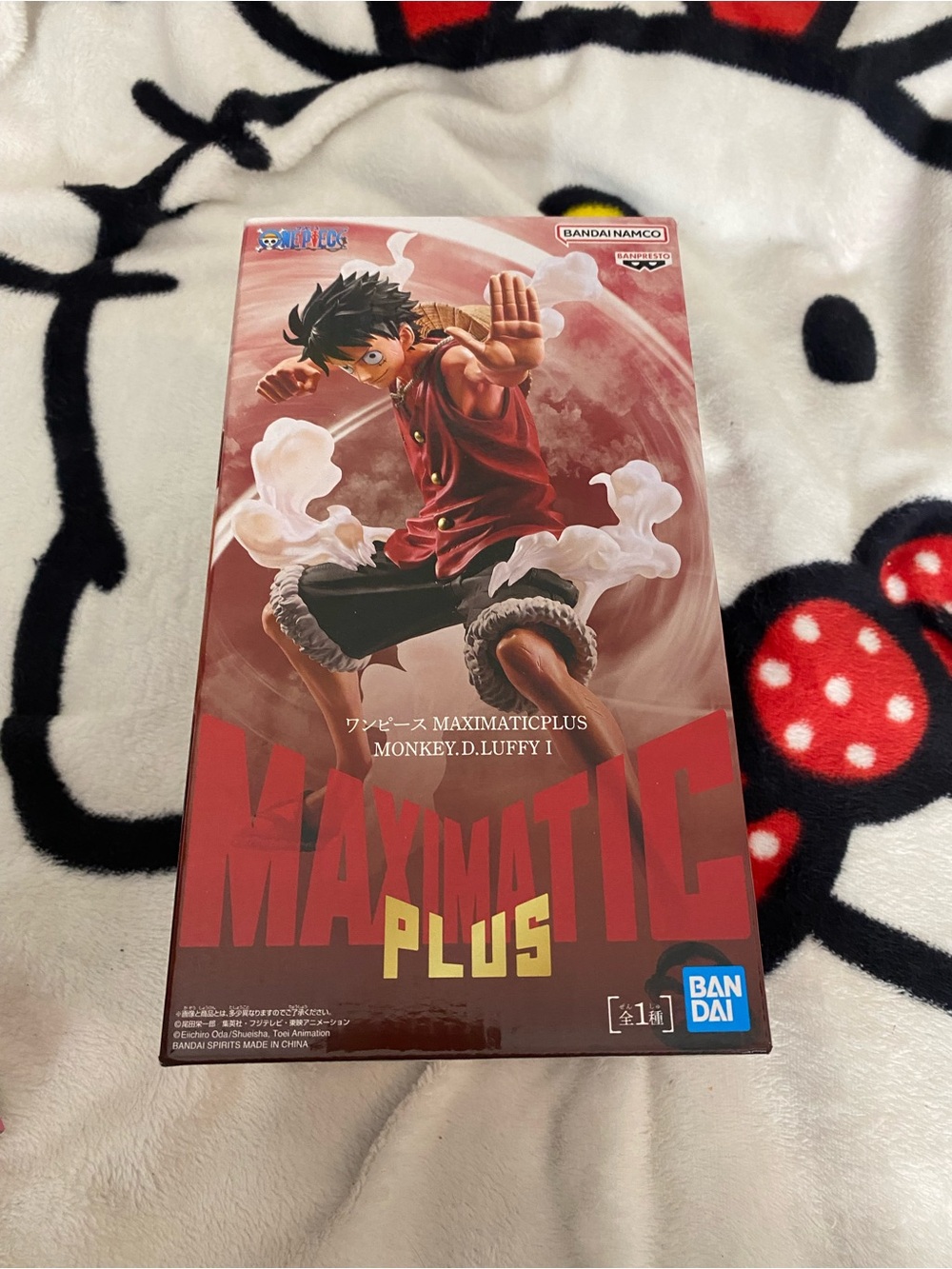 Bandai MAXIMATIC PLUS Monkey D. Luffy Red Collectible Figure